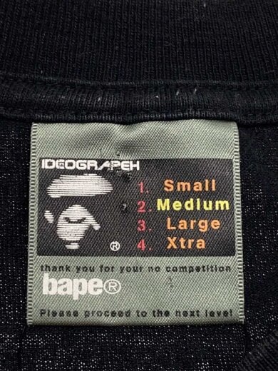 商品画像：Tシャツ/M/コットン/BLK/プリント// 3