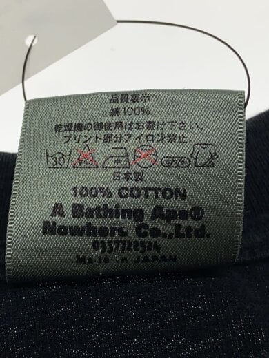 商品画像：Tシャツ/M/コットン/BLK/プリント// 4