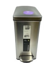 プロファイルステップカン ダストボックス 10L/シルバー/CW1898