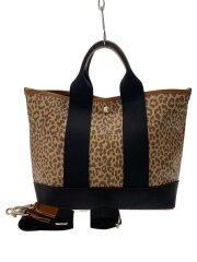 Breath TOPKAPI スコッチグレイン 2WAYトートバッグ/レオパード