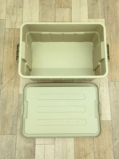 商品画像：THOR LARGE TOTE WITH LID 53L コンテナ 収納BOX ベージュ 5