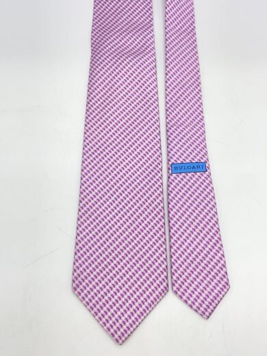 画像：BVLGARIネクタイ/シルク/PUP/総柄/メンズ2