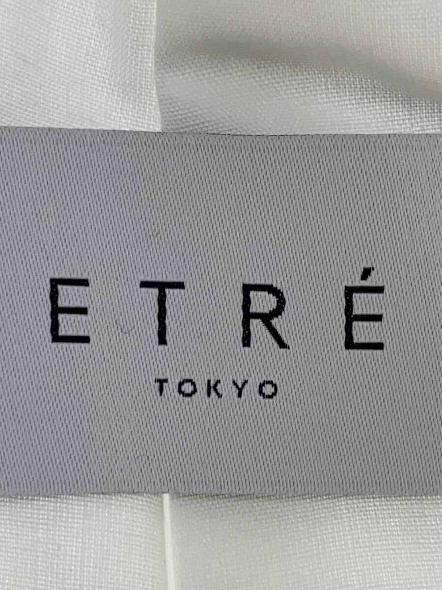 ETRE TOKYO / ブルゾン/S/コットン/WHT/無地/122310027-0