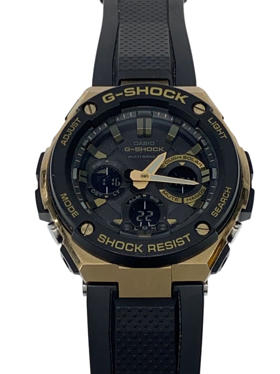 CASIO / ソーラー腕時計・G-SHOCK/デジアナ/GLD