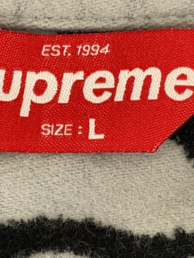 商品画像：ジャケット/L/コットン/GRY/総柄 4