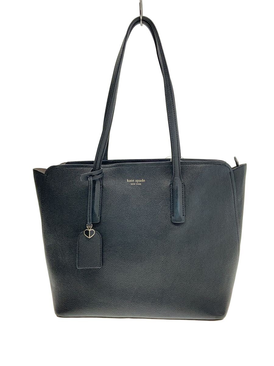 kate spade new york / トートバッグ/レザー/BLK/無地/PXRUA229