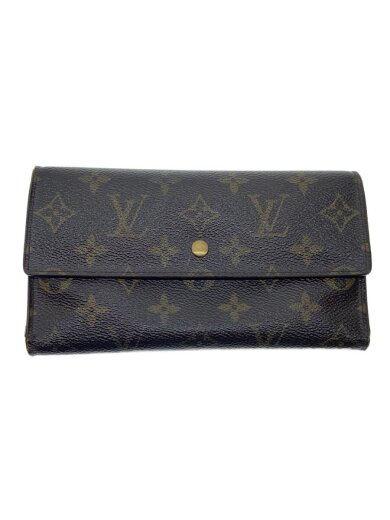 商品画像：1)ポルト・トレゾール・インターナショナル_モノグラム・キャンバス/PVC/BRW/レディース 1