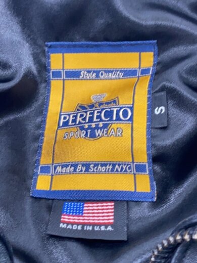 商品画像：ダブルライダースジャケット/S/羊革/BLK/無地/YD-Y92-705 3