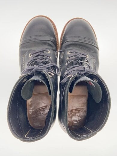 商品画像：レースアップブーツ/US7.5/BLK/レザー/8084 3