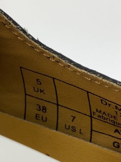 商品画像：ドレスシューズ/UK5/BLK/レザー 5