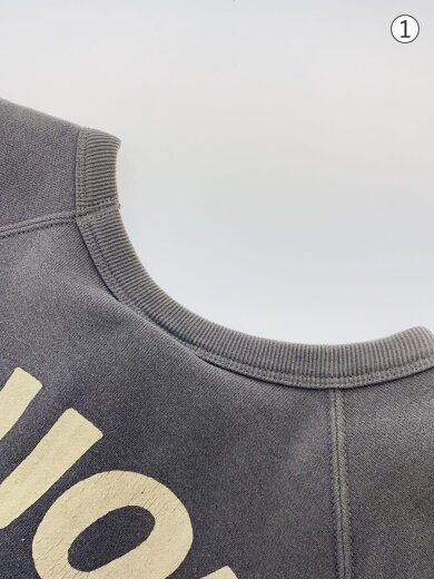 商品画像：スウェット/L/コットン/BLU/プリント 5