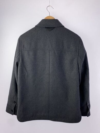 商品画像：ジャケット/S/ポリエステル/GRY/無地/CN942 2