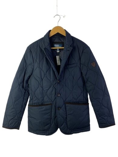 商品画像：キルティングジャケット/S/ポリエステル/NVY/無地/710850012001 1