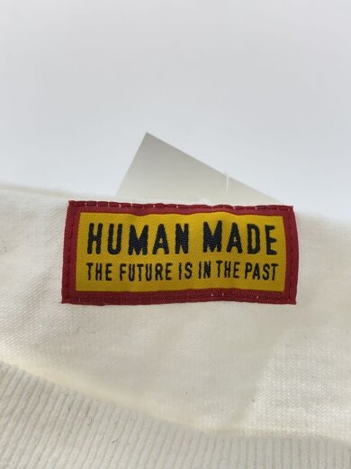 商品画像：カットソー/L/コットン/WHT/プリント/M30705 3