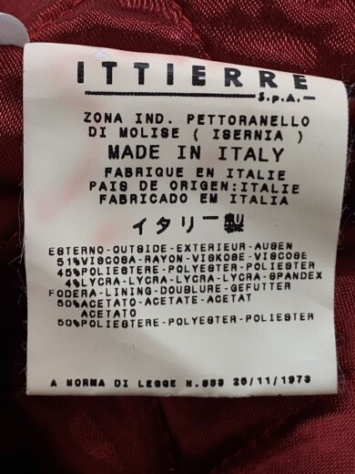 商品画像：ジャケット/XS/ポリエステル/RED 4