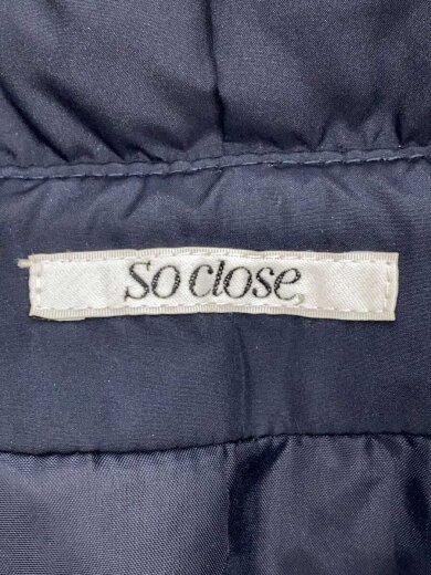 商品画像：ダウンジャケット/S/ポリエステル/NVY/無地/12328-02698 3