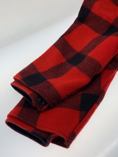 商品画像：ジャケット/42/ウール/RED/チェック/83 4