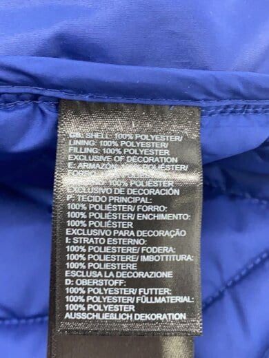 商品画像：ダウンジャケット/XL/ポリエステル/NVY 4