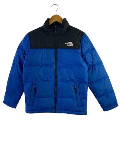 商品画像：ダウンジャケット/L/ポリエステル/BLU/751520/汚れ有り 1