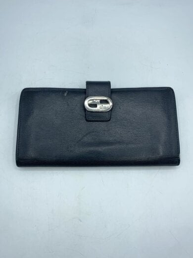 商品画像：長財布_グッチシマ/レザー/BLK/メンズ 1