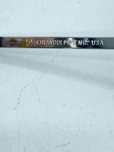 商品画像：サングラス/ウェリントン/プラスチック/SLV/BLK/メンズ 4