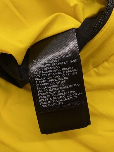 商品画像：ジャケット/S/ナイロン/YLW/NF0A35DQ 4