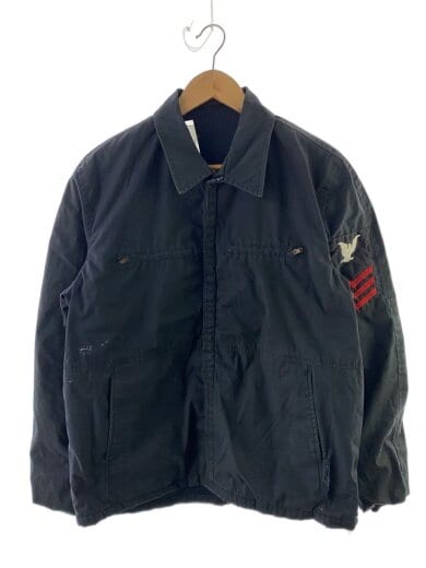 商品画像：ミリタリージャケット/--/コットン/NVY/無地 1