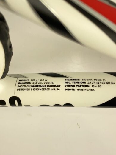 商品画像：テニスラケット/RED 4