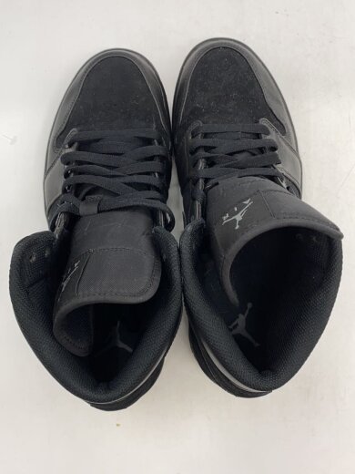 商品画像：AIR JORDAN 1 MID/エアジョーダンミッド/ブラック/554724-050/28cm/BLK 3