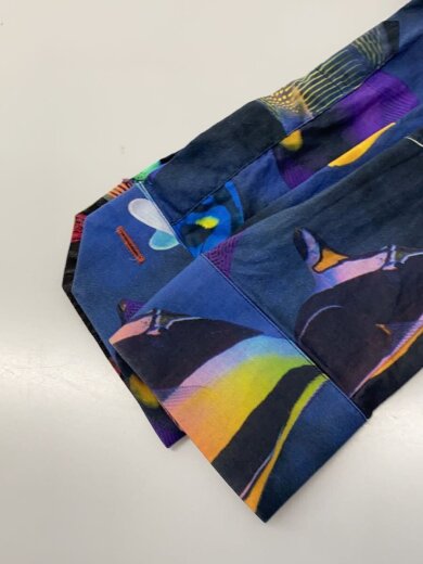 商品画像：長袖シャツ/M/コットン/マルチカラー/総柄/PF-WR-66379 5