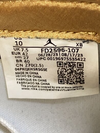 商品画像：AIR JORDAN 1 RETRO HIGH OG_エア ジョーダン 1 RETRO HIGH OG/27cm/W 5