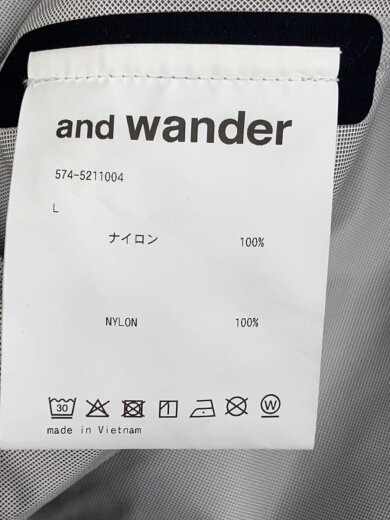 商品画像：コート/L/ナイロン/BLK/574-5211004 4