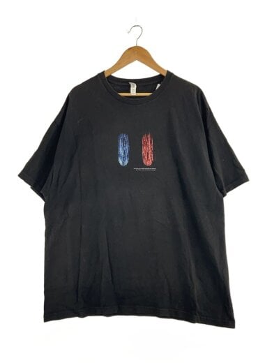 商品画像：Tシャツ/2L/コットン/BLK// 1