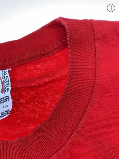 商品画像：Tシャツ/L/コットン/RED// 5