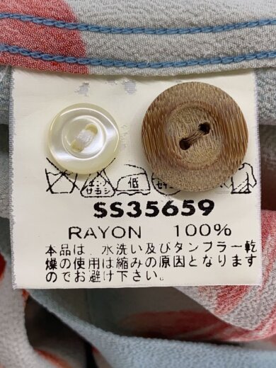 商品画像：アロハシャツ/S/レーヨン/金魚柄// 4