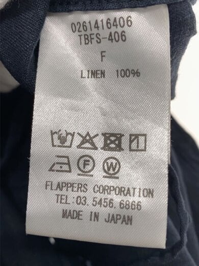 商品画像：ボトム/FREE/リネン/NVY/tbfs-406// 4