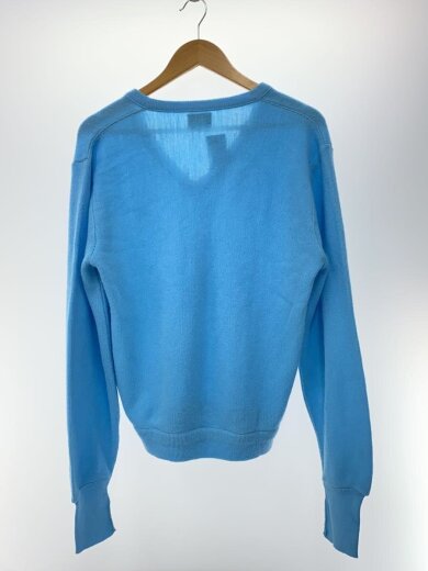 商品画像：ニット・セーター(薄手)/L/アクリル/BLU/無地 2