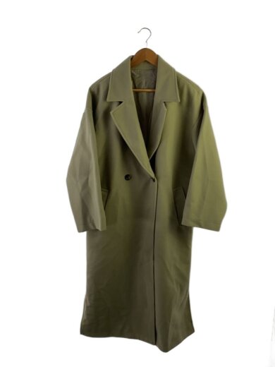 商品画像：コート/FREE/ポリエステル/GRN/無地/225521 1