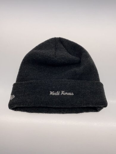 商品画像：ニットキャップ/ボックスロゴ/アクリル/GRY/無地/メンズ/G2908242021 2