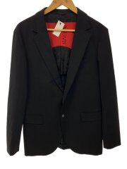 MOVB/テーラードジャケット/48/コットン/BLK/JK-013PR