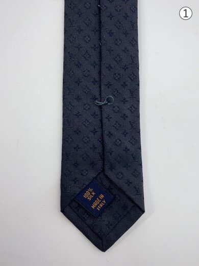 商品画像：クラヴァット・モノグラミッシム8CM_モノグラム_GRY/シルク/GRY/メンズ 5