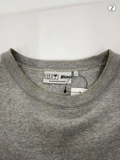 商品画像：スウェット/L/コットン/GRY 4