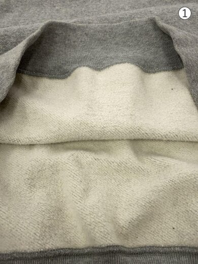 商品画像：スウェット/L/コットン/GRY 8