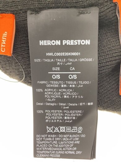 商品画像：ニットキャップ/S/アクリル/BLK/メンズ 5