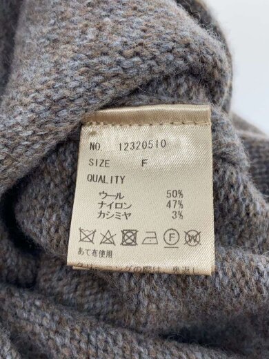 商品画像：ニット・セーター(厚手)/FREE/ウール/無地/12320510 4