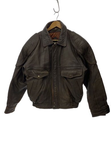 商品画像：uno UOMO/レザージャケット・ブルゾン/L/羊革/BRW 1