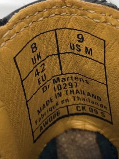 商品画像：サイドゴアブーツ/UK8/BLK/レザー/10297 5