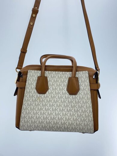 商品画像：ショルダーバッグ/レザー/BRW/総柄 3