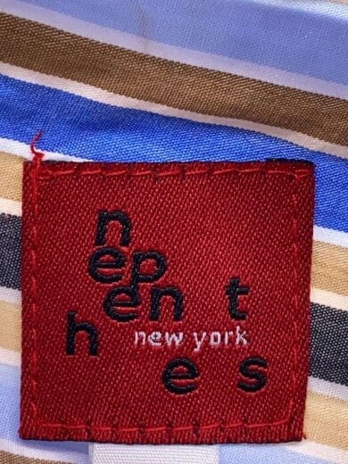 商品画像：半袖シャツ/M/コットン/マルチカラー/ストライプ 3