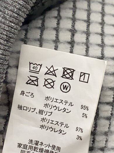 商品画像：セットアップ/S/ポリエステル/GRY/無地 5